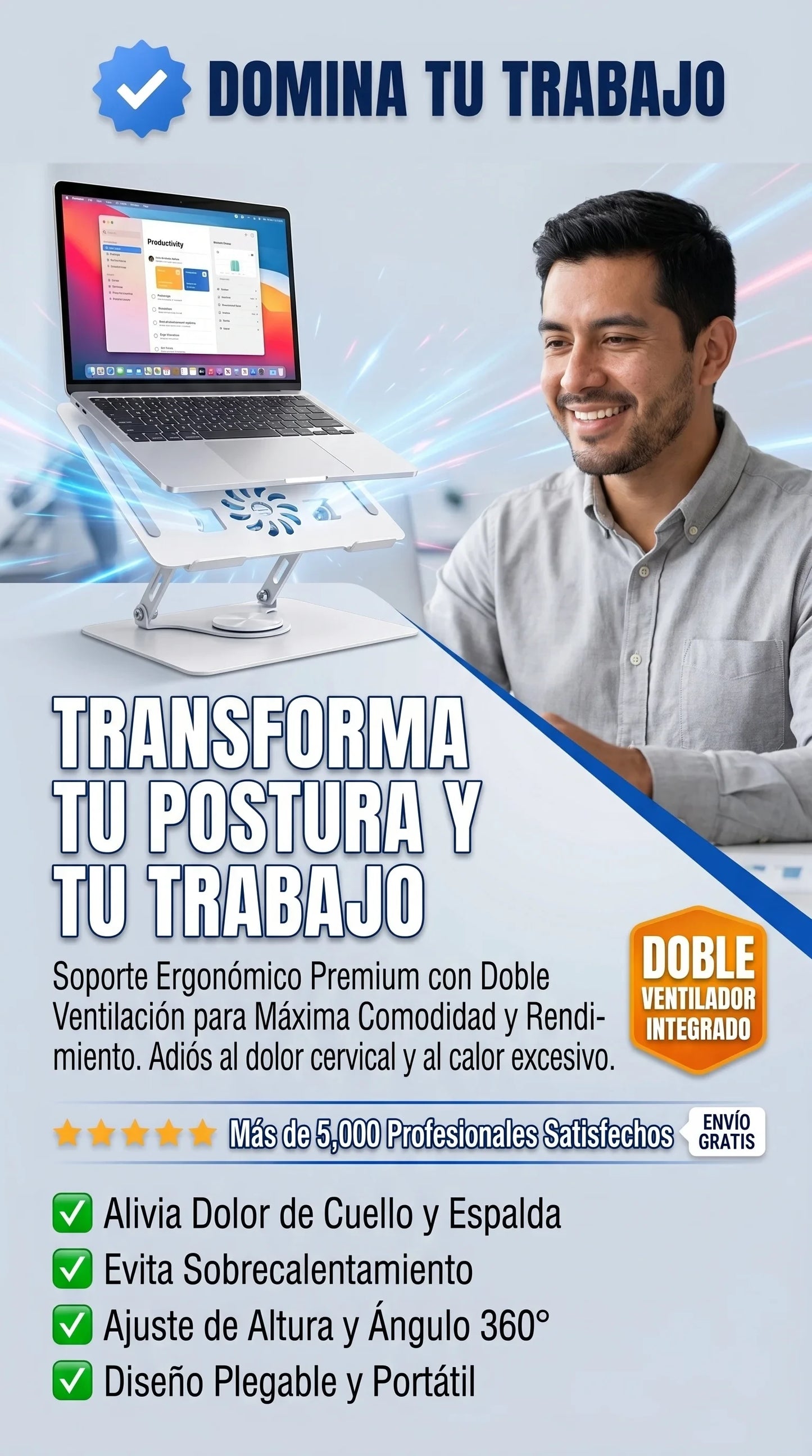 Soporte ERGOCOOL™ para Laptop